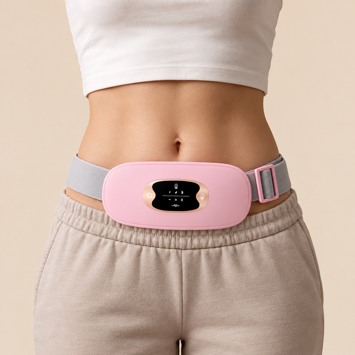 Novaelle™ Cordless Heated Massage Menstrual Relief Belt